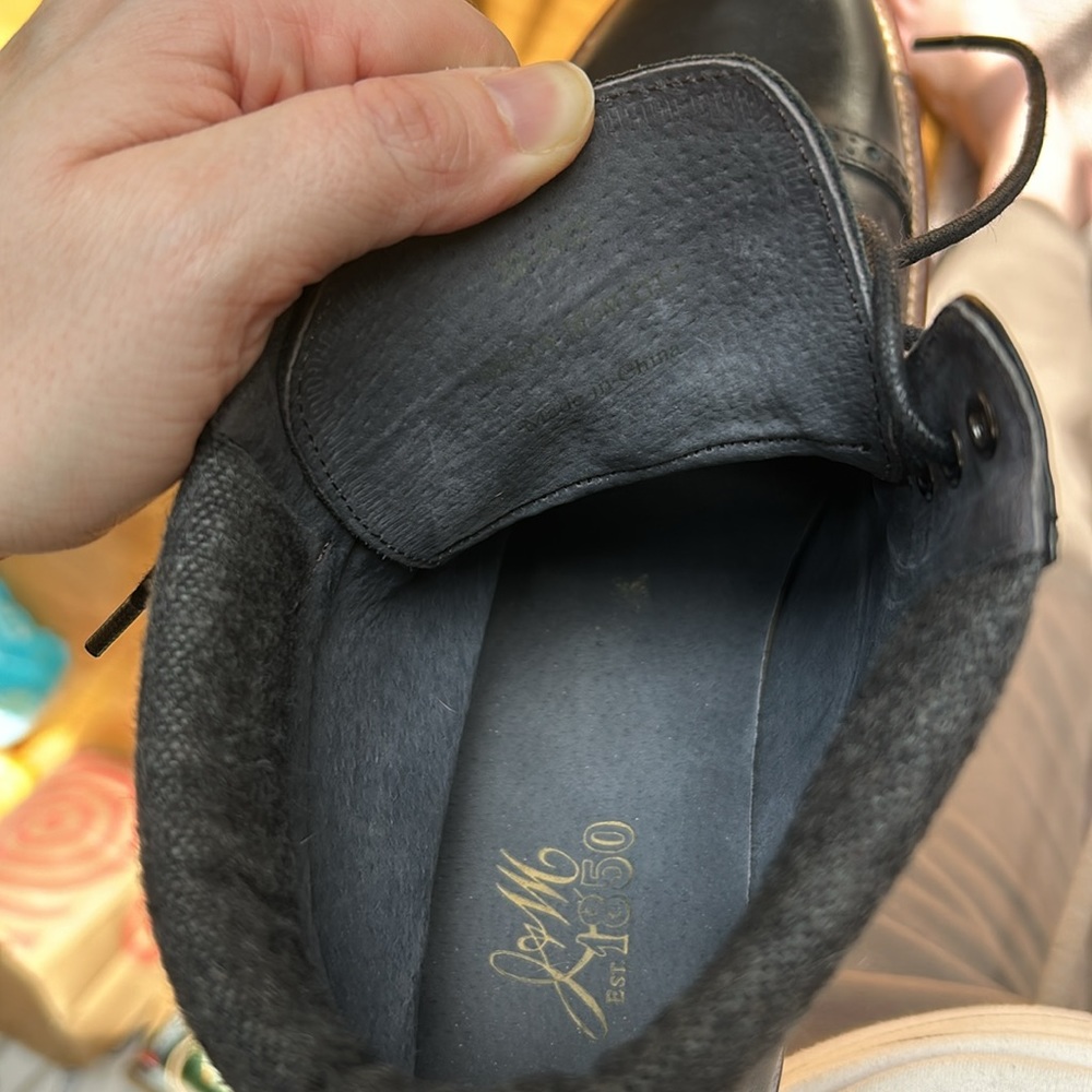 Men’s J&M high top leather shoe - Picture 4 of 6